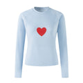 Blue Slim-Fit Soft-Touch Long Sleeve
